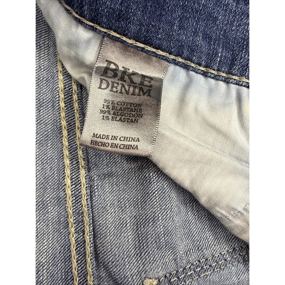 BKE Jake Jeans Mens 34 XL Straight Leg Denim Distressed Wash SOFT 99% Cotton - Picture 10 of 16